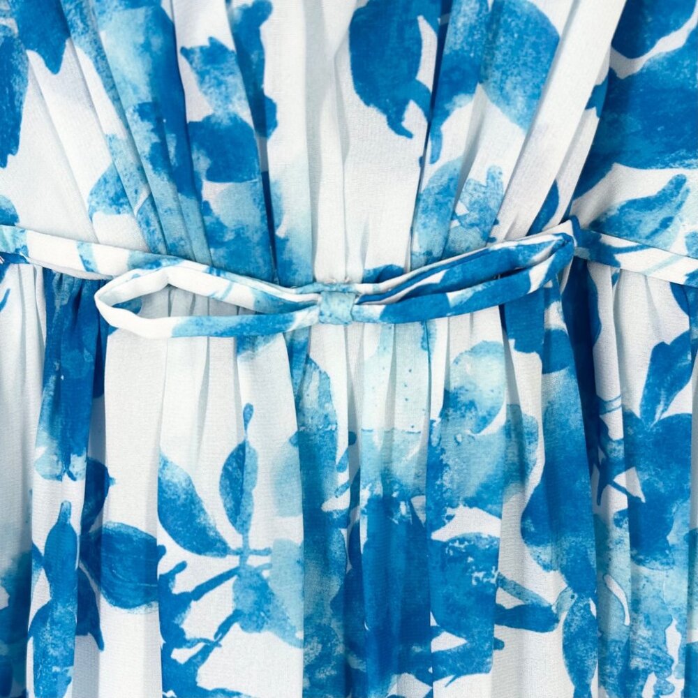 NWT Monique Lhuillier Adeline Floral Off Shoulder Maxi Gown - Picture 6 of 11